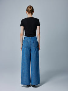 Isla High-Waist Wide-Leg Jeans